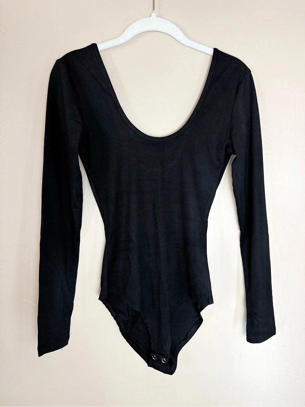 Black Long Sleeve Bodysuit Like New